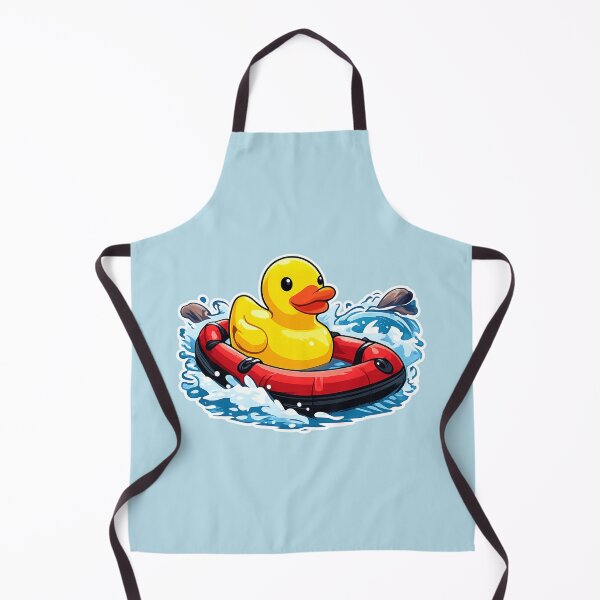 Item preview, Rafting Duck Illustration designed and sold by BROHLine Studio.