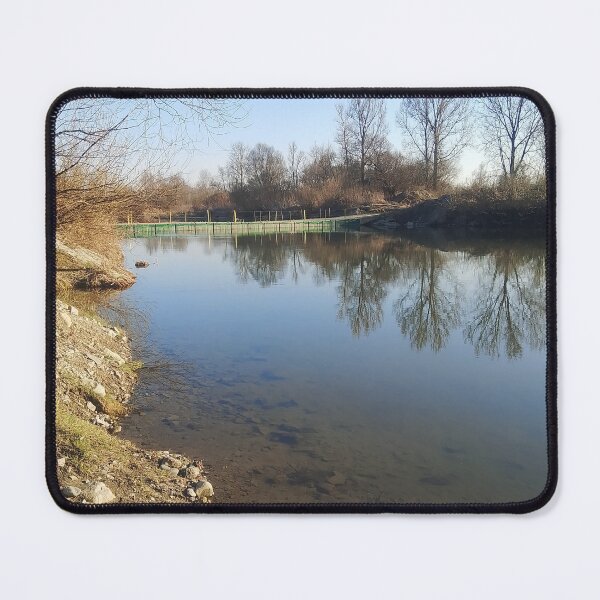 Item preview, River and bridge designed and sold by UnluckyAngler.