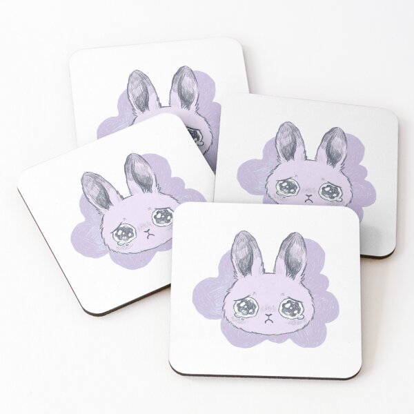 Item preview, Cute Crying Rabbit Aesthetic designed and sold by BitDoodle.