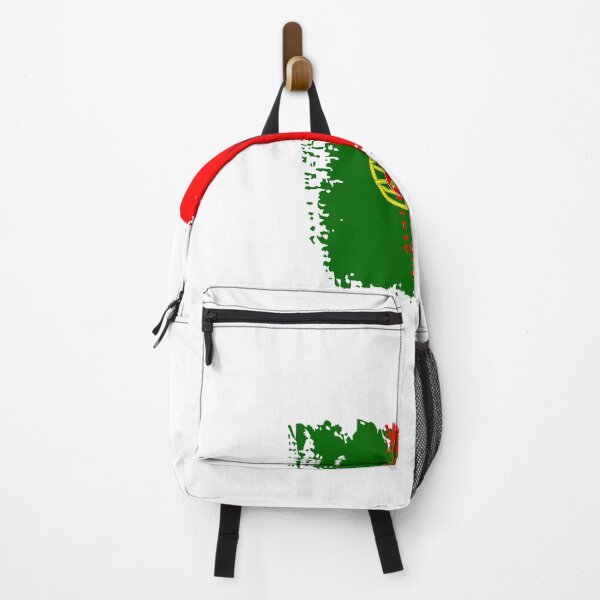 Item preview, Portugal Flag Distressed Brush Stroke Design designed and sold by KAWAII STUDIO NB.