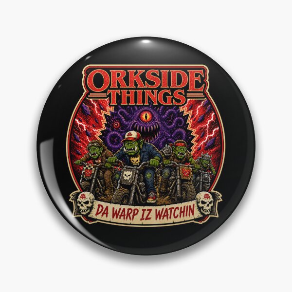 Item preview, ORKSIDE THINGS – Da Warp Iz Watchin Retro Ork Horror Adventure designed and sold by Forged in the Warp.