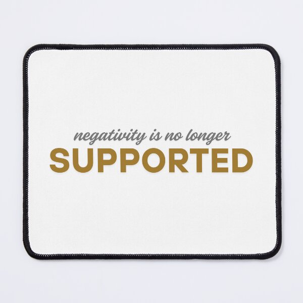 Item preview, Negativity is no longer SUPPORTED designed and sold by ArtistTejal.