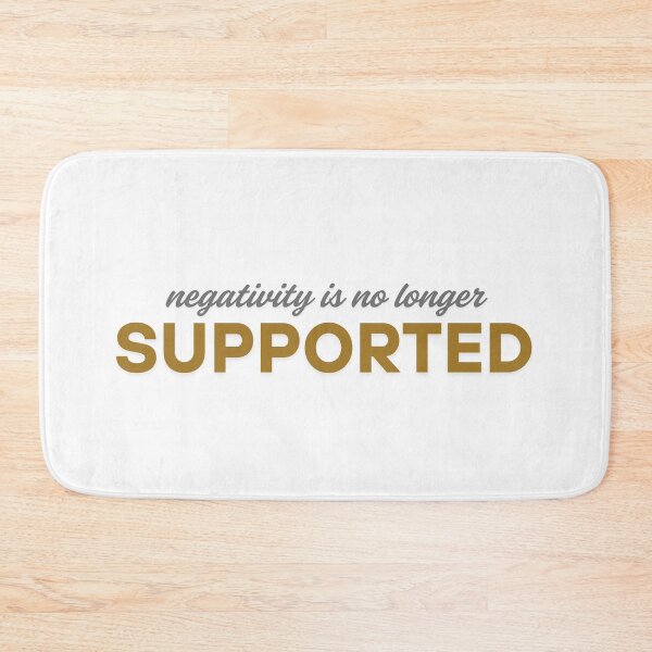 Item preview, Negativity is no longer SUPPORTED designed and sold by ArtistTejal.