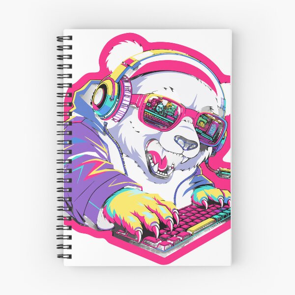 Item preview, Cool Gamer Panda Sticker designed and sold by inkfusionhub99.
