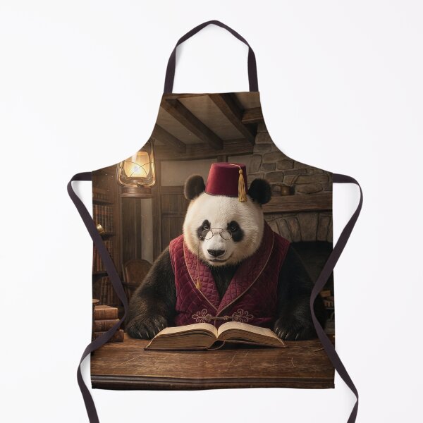 Item preview, Scholarly Panda in a Snappy Fez designed and sold by Tridentulus.