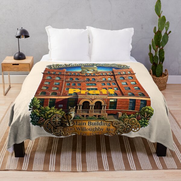 Item preview, Vintage Architecture Pratt Campus Brooklyn designed and sold by EvergreenPark - Tee Studio.