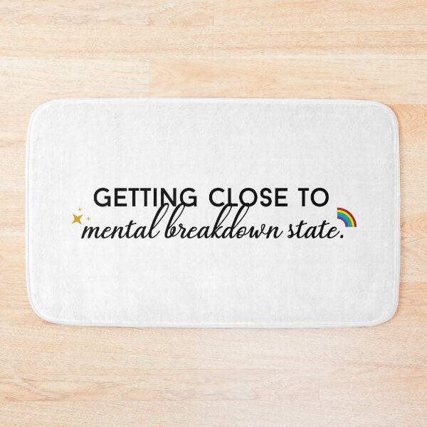 Item preview, Mental Breakdown State designed and sold by Amandine_Stickers.