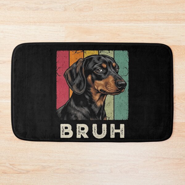 Item preview, Funny Dachshund Bruh Retro Vintage Dog Lover designed and sold by d247.