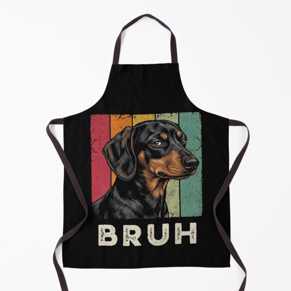 Item preview, Funny Dachshund Bruh Retro Vintage Dog Lover designed and sold by d247.