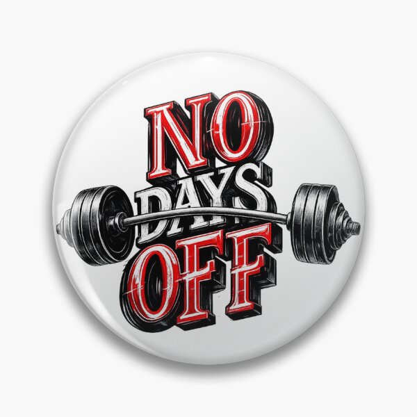 Item preview, No Days Off Gym Motivation | Fitness Workout Quote Weightlifting Design designed and sold by MAStrends.