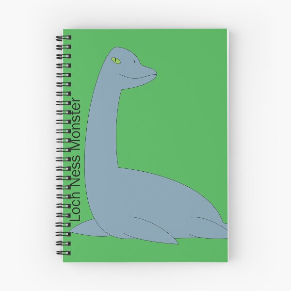 Item preview, Alphabet of Myths 12: Loch Ness Monster designed and sold by AlexMeansArt.