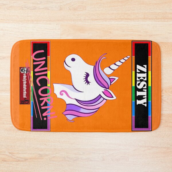 Item preview, Zesty Unicorn (Orange) *More Colors Available in Collection designed and sold by OnlyDadsForReal.