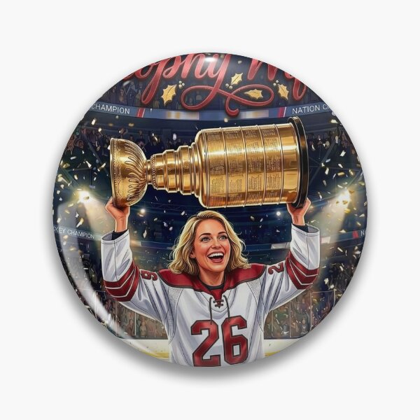 Item preview, Trophy Wife Funny Hockey Championship Art designed and sold by NeonOut.