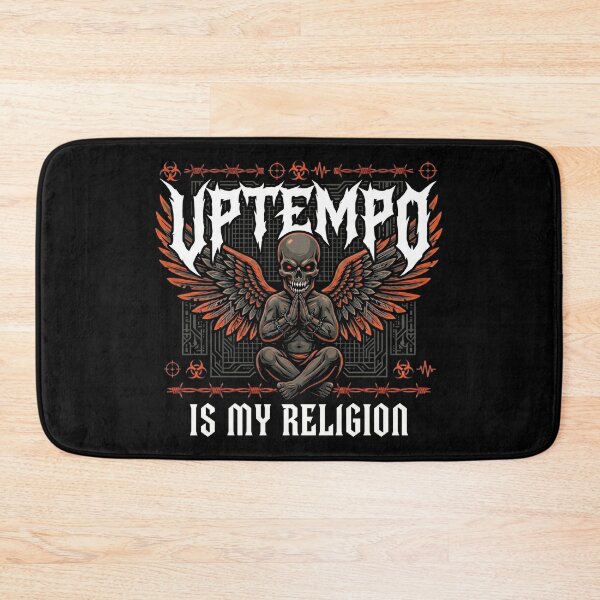 Item preview, Uptempo Is My Religion Dark Demon Angel designed and sold by SPAZE-Typo.