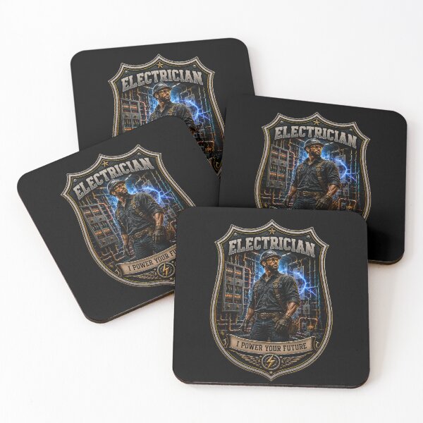 Item preview, SuperDad - Electrician designed and sold by MetusArt.