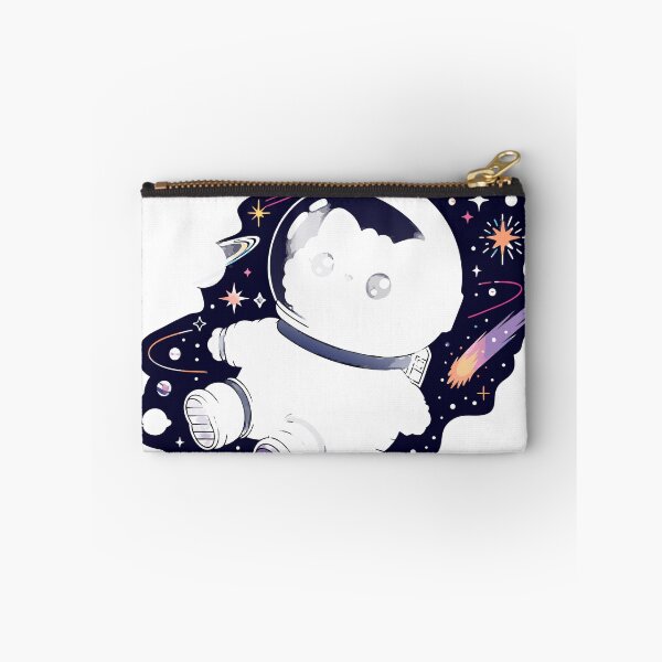 Item preview, Cute Cosmic Cat Astronaut Sticker designed and sold by inkfusionhub99.