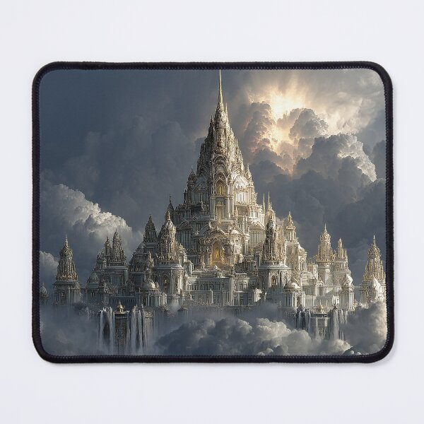 Item preview,  Celestial Castle Above the Clouds designed and sold by DukaveArt .