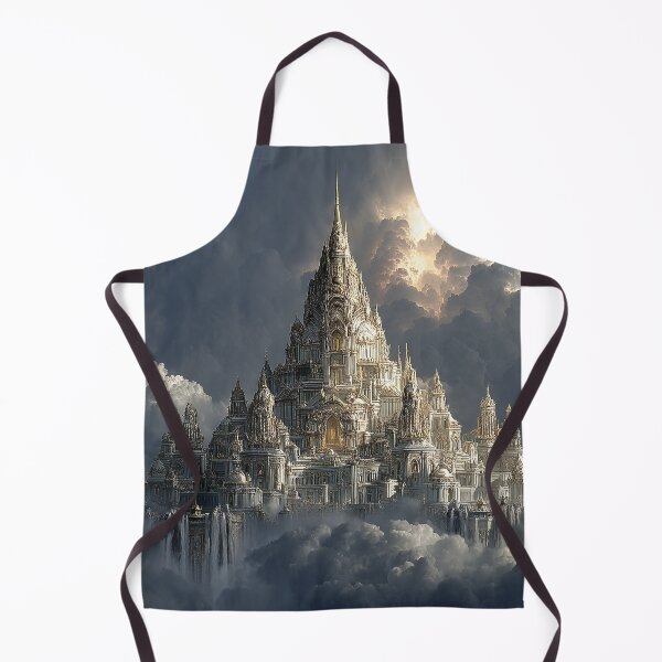 Item preview, Celestial Castle Above the Clouds designed and sold by DukaveArt .