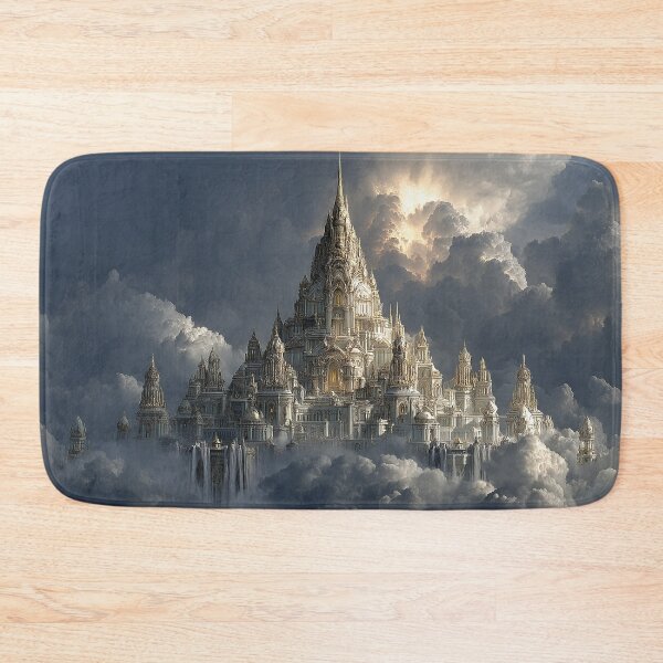 Item preview,  Celestial Castle Above the Clouds designed and sold by DukaveArt .