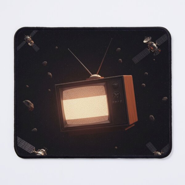 Item preview, Vintage TV in Space designed and sold by TheDenimArt.