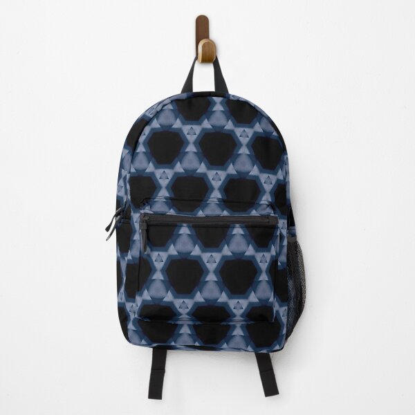 Item preview, Blue Geometric Honeycomb Seamless Pattern designed and sold by IntelliMindDesigns.
