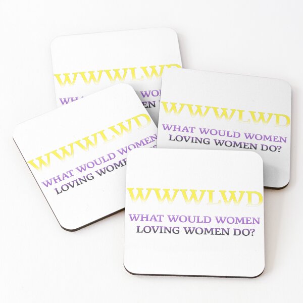 Item preview, What Would Women Loving Women Do? (Nonbinary Flag) designed and sold by fruityjunk.