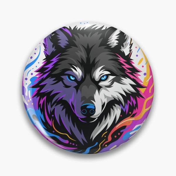 Item preview, Wolf Spirit Sticker designed and sold by inkfusionhub99.