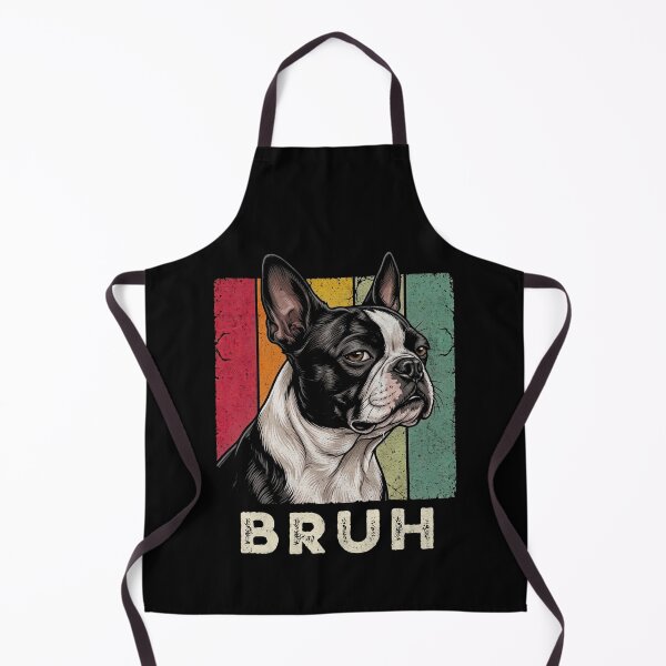 Item preview, Boston Terrier Bruh Vintage Retro Dog Lover designed and sold by d247.