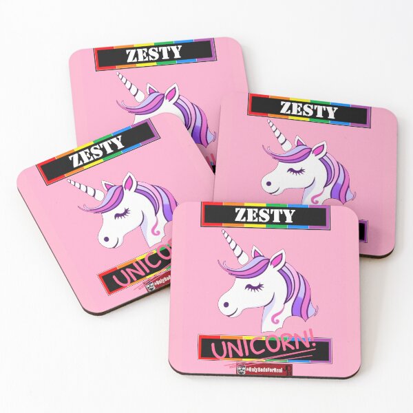 Item preview, Zesty Unicorn (Pink) *More Colors Available in Collection designed and sold by OnlyDadsForReal.