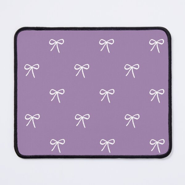 Item preview, Lavender Bow Pattern Phone Case for Mom | Minimalist Coquette Bow Journal for Students or Teachers | Cute White Bow Aesthetic Blanket for Girls | Balletcore Ribbon Tote Bag Gift for Nurse designed and sold by VivaFy.