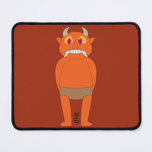 Item preview, Alphabet of Myths 9: Ifrit designed and sold by AlexMeansArt.