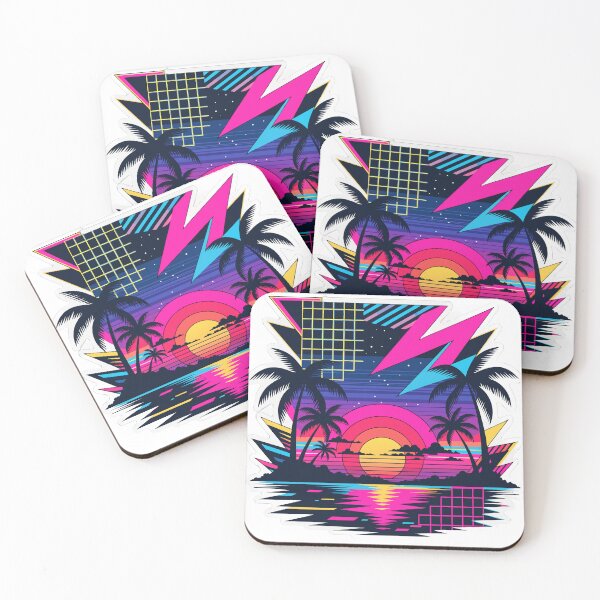 Item preview, Retro Sunset Sticker designed and sold by inkfusionhub99.