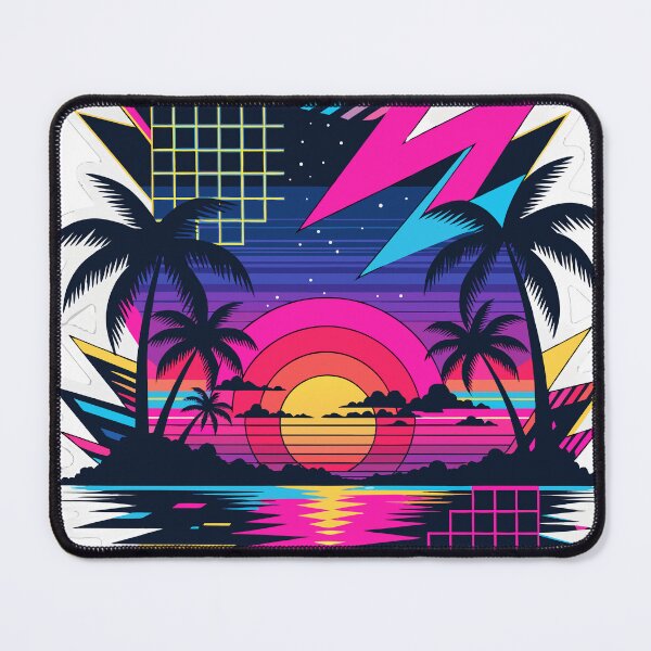 Item preview, Retro Sunset Sticker designed and sold by inkfusionhub99.