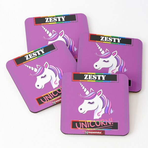 Item preview, Zesty Unicorn (Purple) *More Colors Available in Collection designed and sold by OnlyDadsForReal.