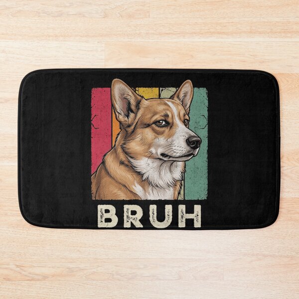 Item preview, Corgi Bruh Dog Lover Retro Grunge Style designed and sold by d247.
