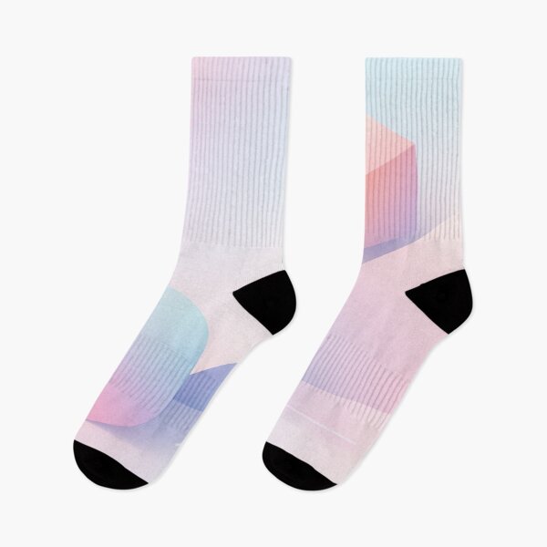 Item preview, Pastel Geometric Shapes Gradient Composition designed and sold by Owcomm.
