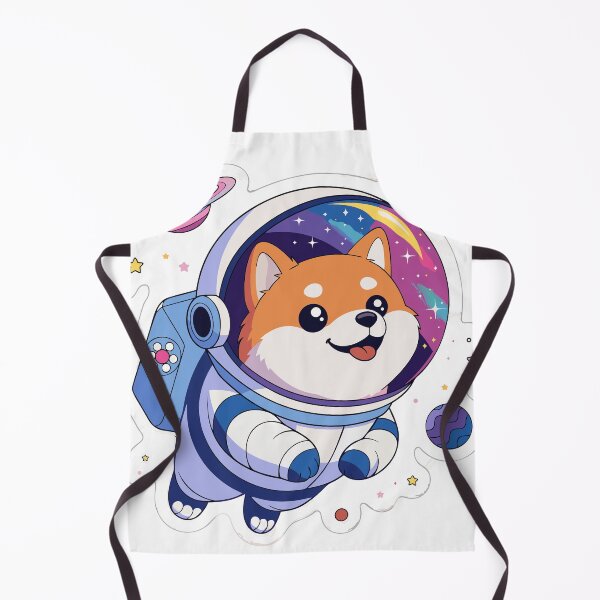 Item preview, Shiba Inu Astronaut Sticke designed and sold by inkfusionhub99.