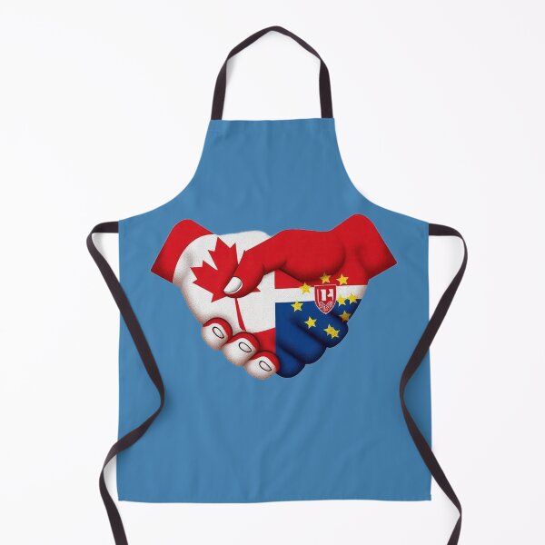 Item preview, Canada and Bosnia Herzegovina Friendship Flag Handshake Tee designed and sold by Tama-sirth.