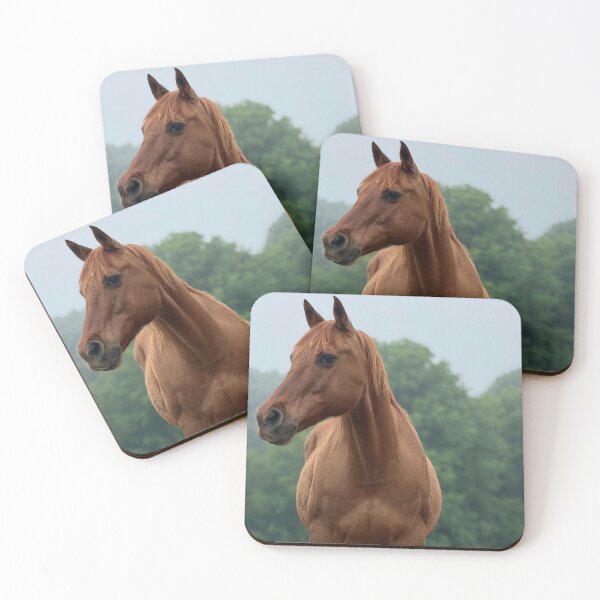 Item preview, A horse in a large green pasture designed and sold by Horses By Jess.