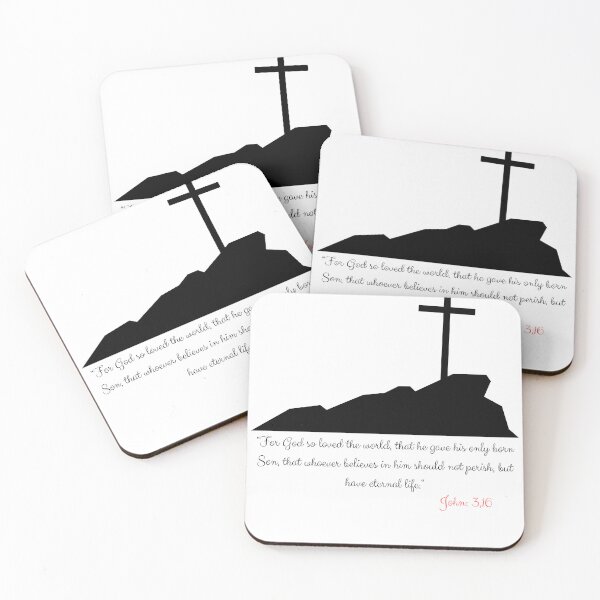 Item preview, Copy of John 3 16 Gifts for Christians (black) designed and sold by Kuzmier.