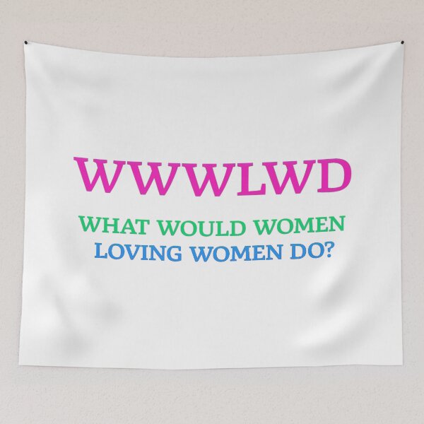 Item preview, Copy of What Would Women Loving Women Do? (Polysexual Flag) designed and sold by fruityjunk.