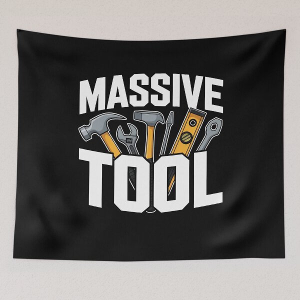Item preview, Massive Tool Funny Tradesman Gift for Men designed and sold by Say It With Ink.
