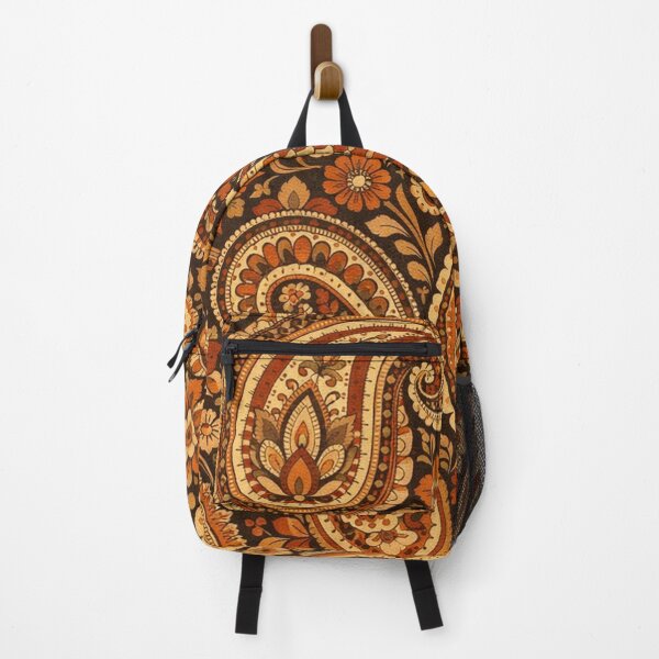 Item preview, Vintage Warm Autumn Paisley Floral Pattern designed and sold by Owcomm.
