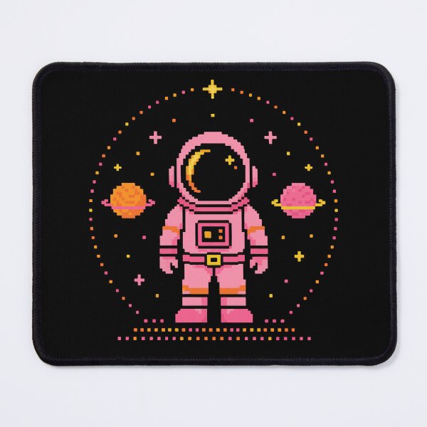 Item preview, Pink Pixel Astronaut designed and sold by ClubVacay.
