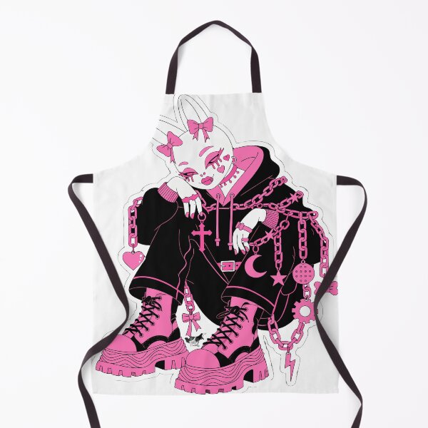 Item preview, Cute Goth Bunny Sticker designed and sold by inkfusionhub99.