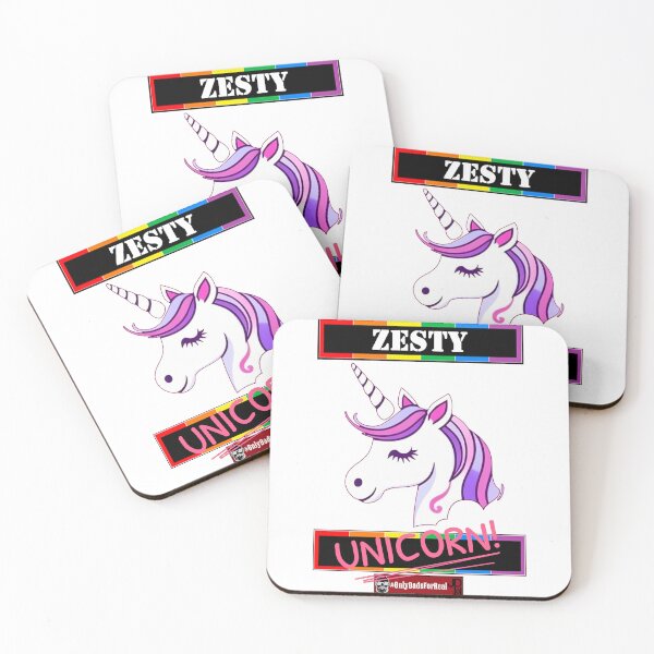 Item preview, Zesty Unicorn (White) *More Colors Available in Collection designed and sold by OnlyDadsForReal.