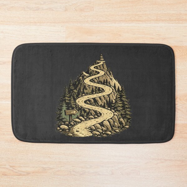 Item preview, Winding Mountain Trail Hiking Path designed and sold by Corvoria.