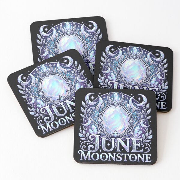 Item preview, June Birthstone/Crystal Moonstone designed and sold by The Quiet Canvas By Jacky.