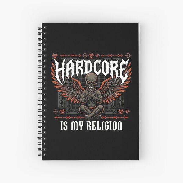 Item preview, Hardcore Is My Religion Dark Demon Angel designed and sold by SPAZE-Typo.