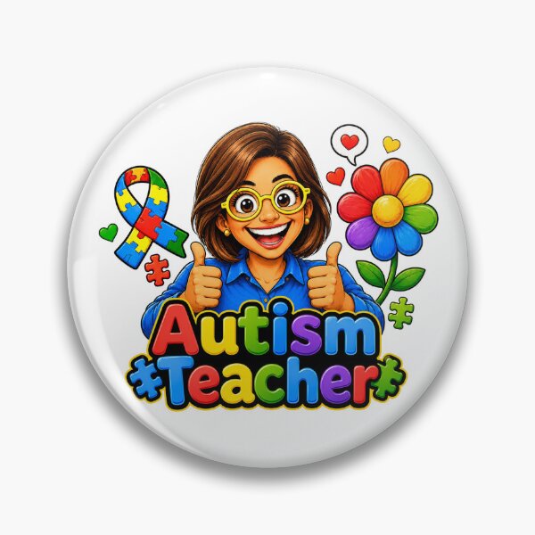 Item preview,  Autism Teacher designed and sold by Mother Daughter Drawings .
